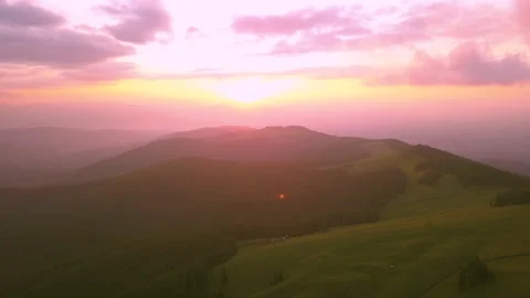 Landscape in the mountains. Видео 157097058