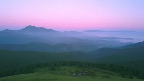 Landscape in the mountains. Stock Footage 157098021