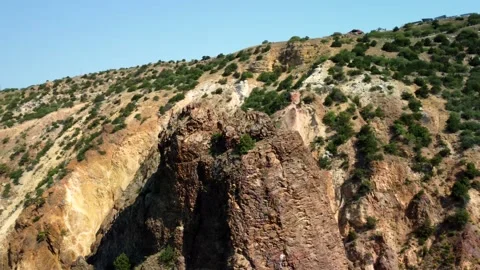 Landscape in the mountains Stock Footage 160076414