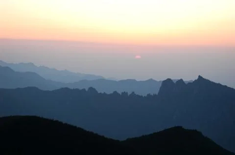 Landscape in the mountains 스톡 사진