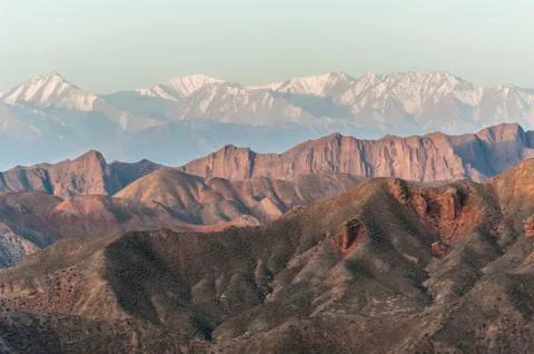 Landscape of the mountains Foto stock