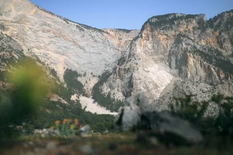 Landscape in the mountains Stock Photos