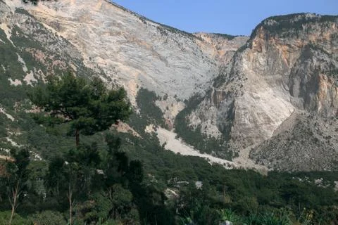 Landscape in the mountains Foto stock