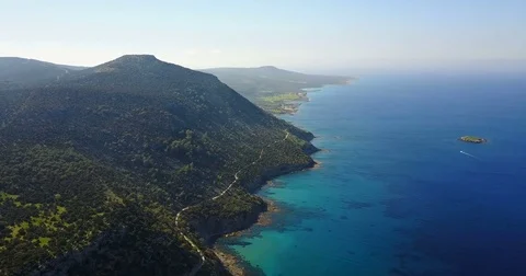 Landscape. Mountains,paradise,sea Stock Footage 74601765