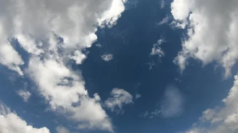 Landscape, the movement of the clouds Stock Footage 142311027