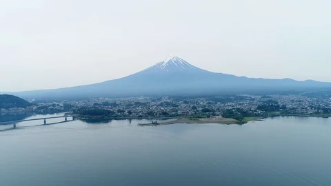 Landscape of Mt. Fuji Vídeo Stock 80517345
