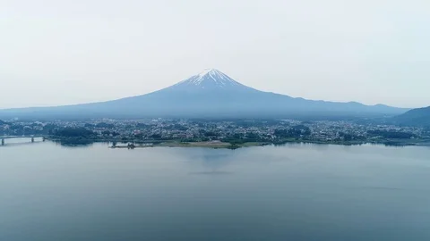 Landscape of Mt. Fuji Stock Footage 80517562