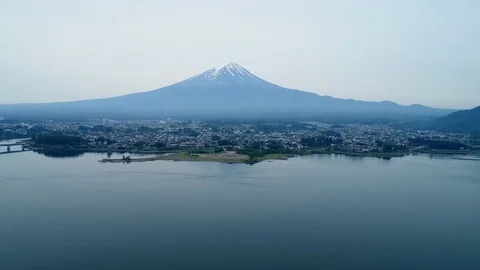 Landscape of Mt. Fuji Stock Footage 84847797