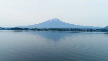 Landscape of Mt. Fuji Vídeo Stock 86106364