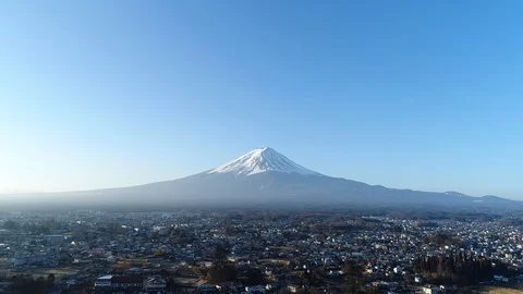 Landscape of Mt. Fuji Stock-Footage 87311320