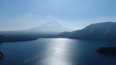 Landscape of Mt. Fuji Video stock 87312182