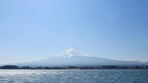 Landscape of Mt. Fuji Video stock 88113668