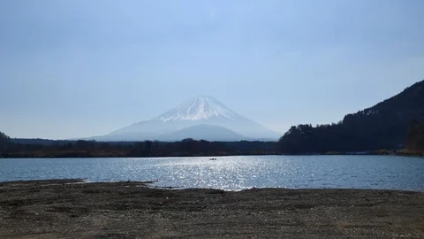 Landscape of Mt. Fuji Stock Footage 88953492