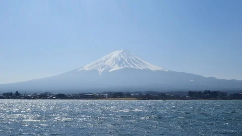 Landscape of Mt. Fuji Stock Footage 88953525