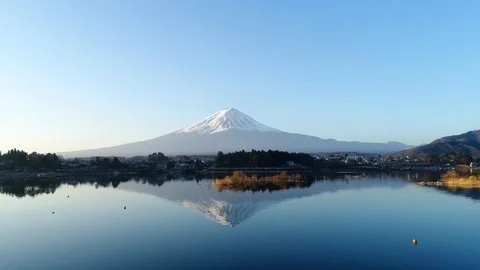 Landscape of Mt. Fuji Stock Footage 88975623