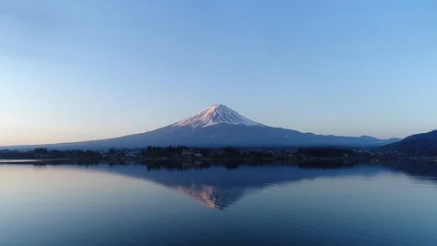 Landscape of Mt. Fuji Stock Footage 88976063