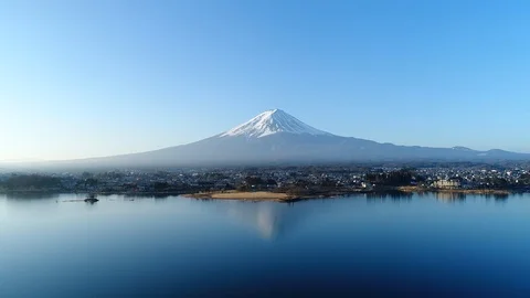 Landscape of Mt. Fuji Vídeos de archivo 88976143