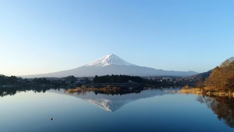 Landscape of Mt. Fuji Vídeos de archivo 90897168
