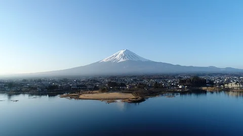 Landscape of Mt. Fuji Stock-Footage 92520221