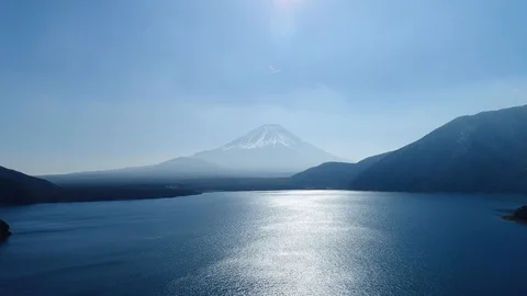 Landscape of Mt. Fuji Stock Footage 93497920