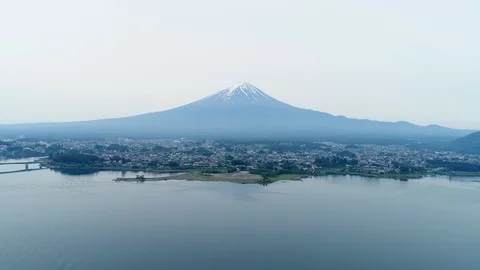 Landscape of Mt. Fuji Stock Footage 94091285