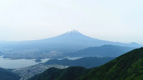 Landscape of Mt. Fuji Vídeos de archivo 94091310