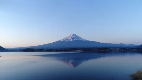 Landscape of Mt. Fuji Stock Footage 94845703
