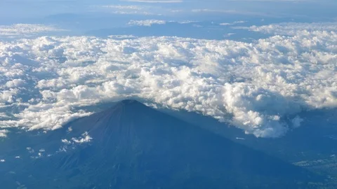 Landscape of Mt. Fuji Stock Footage 96012910