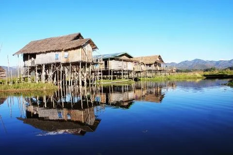 Landscape in myanmar Stock Photos