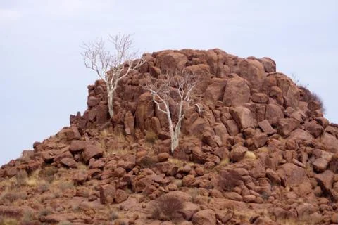 Landscape in Namibia Stock Photos