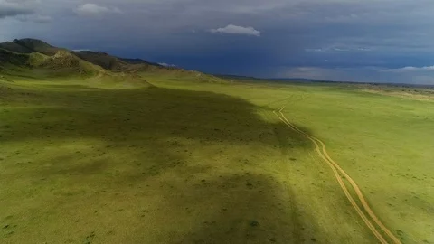 Landscape of North Mongolia Video stock 103192087