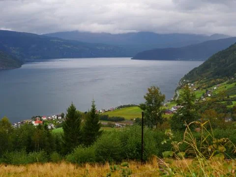 A landscape in Norway Stock Photos