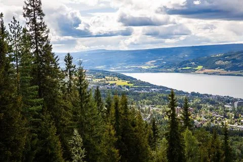 Landscape in Norway Stock Photos