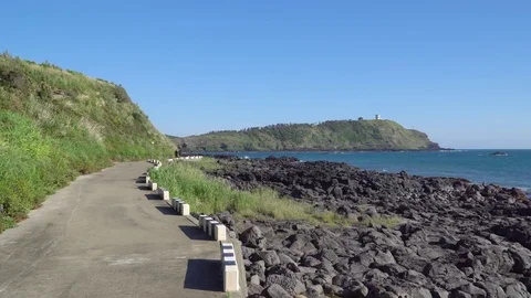 Landscape of Olle trail No.12 Stock Footage 79473178