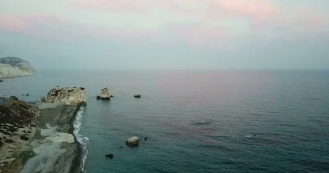 Landscape over the sea Stock Footage 91325622