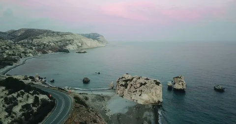 Landscape over the sea Stock Footage 91333798