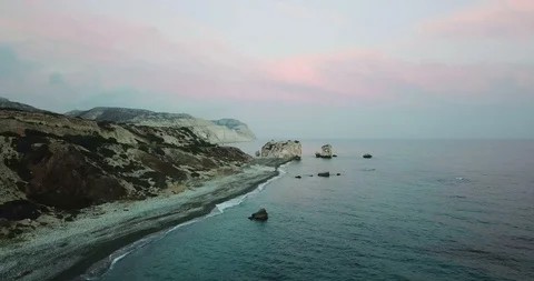 Landscape over the sea Stock Footage 91344555
