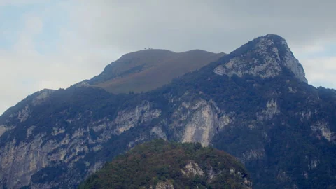 Landscape panorama mountains and clouds  库存影片 294207600