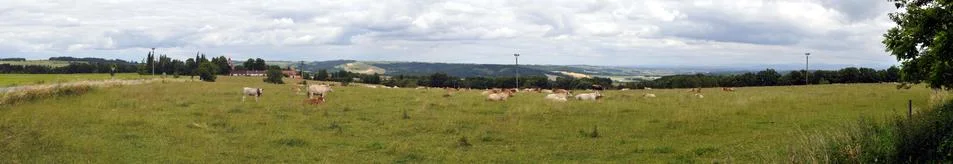 Landscape panorama Foto stock