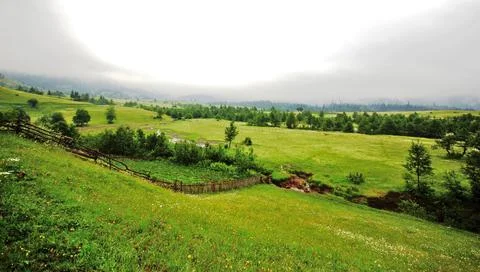 The landscape ,panoramic view Stock Photos