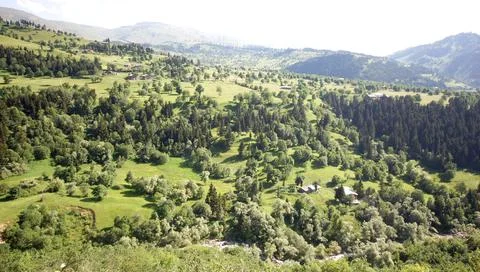 The landscape .panoramic view Stock Photos