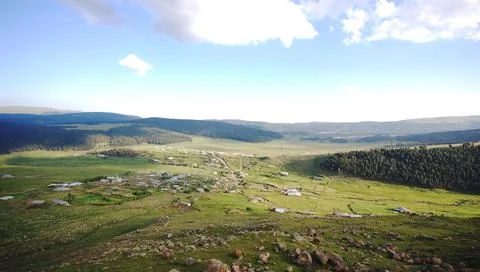 The landscape .panoramic view Stock Photos