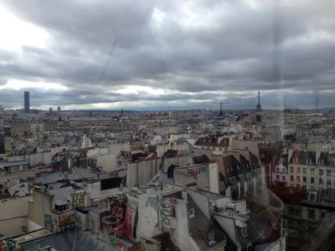 Landscape of Paris Stock Photos