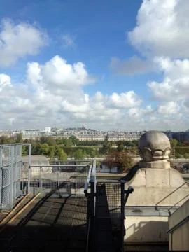 Landscape of Paris Stock Photos