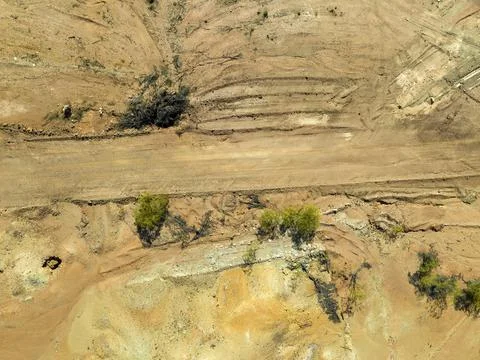Landscape Pattern Around Copperfield Queensland Australia Stock Photos