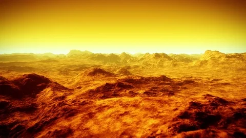 Landscape of the planet Stock Footage 74693428