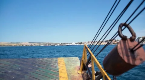 Landscape from Prow Stock-Footage 53288173