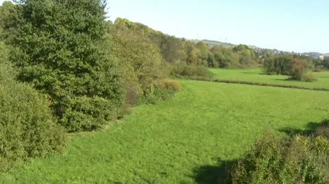 Landscape with rails Stock Footage 10545700