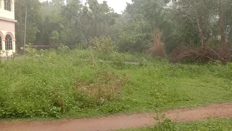 A landscape of rain and storms Stock Footage 130327012
