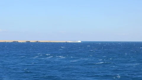 Landscape of the Red Sea Stock Footage 89095130